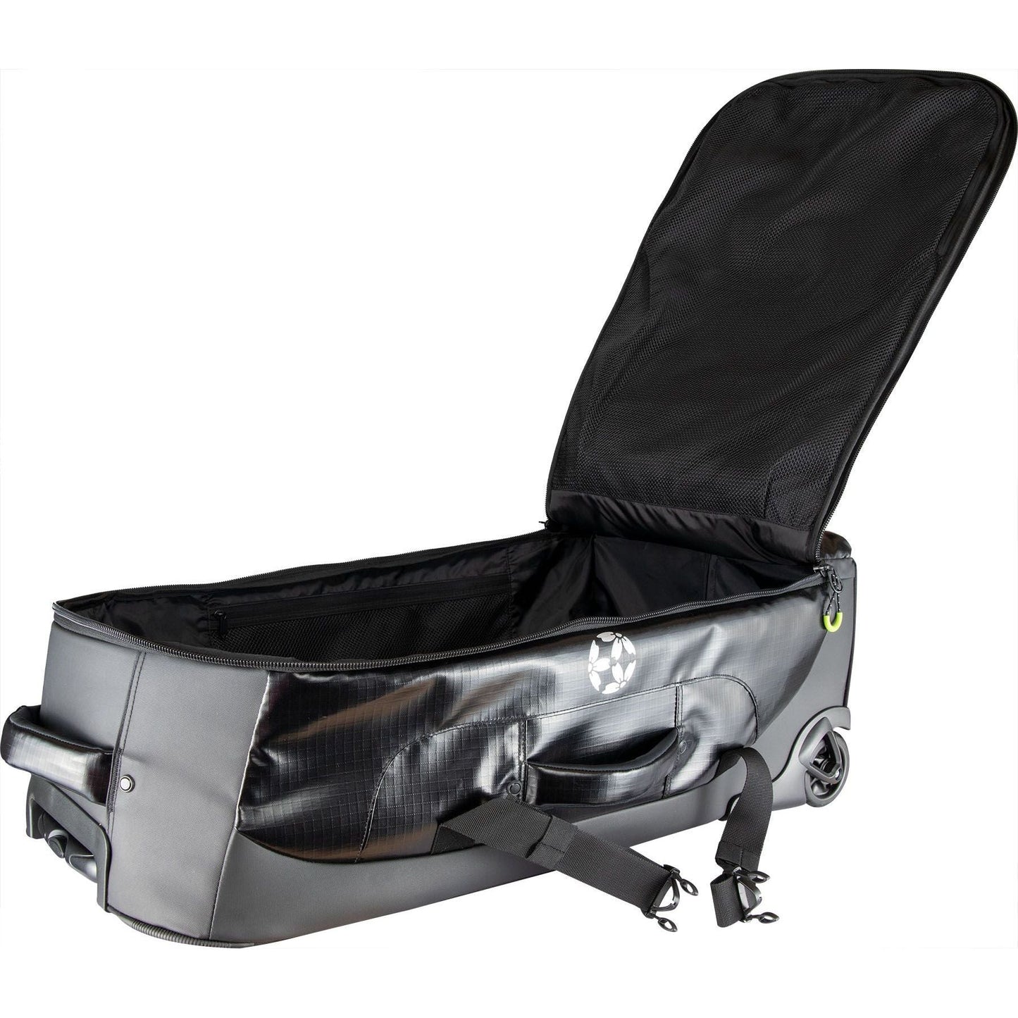 Valise Trolley Hayashi Passenger - noir - vue détaillée du matériel et du design