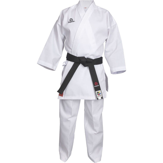 Kimono de karaté Hayashi Kumite - blanc - vue détaillée du vêtement