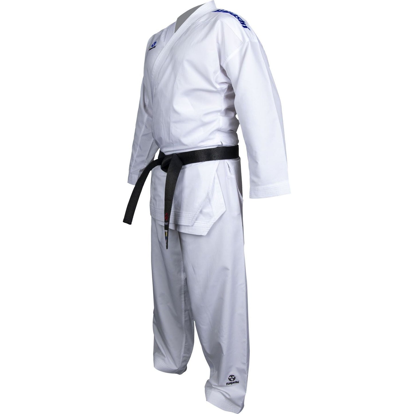 Kimono de karaté Hayashi - vert - vue détaillée du modèle Premium Kumite