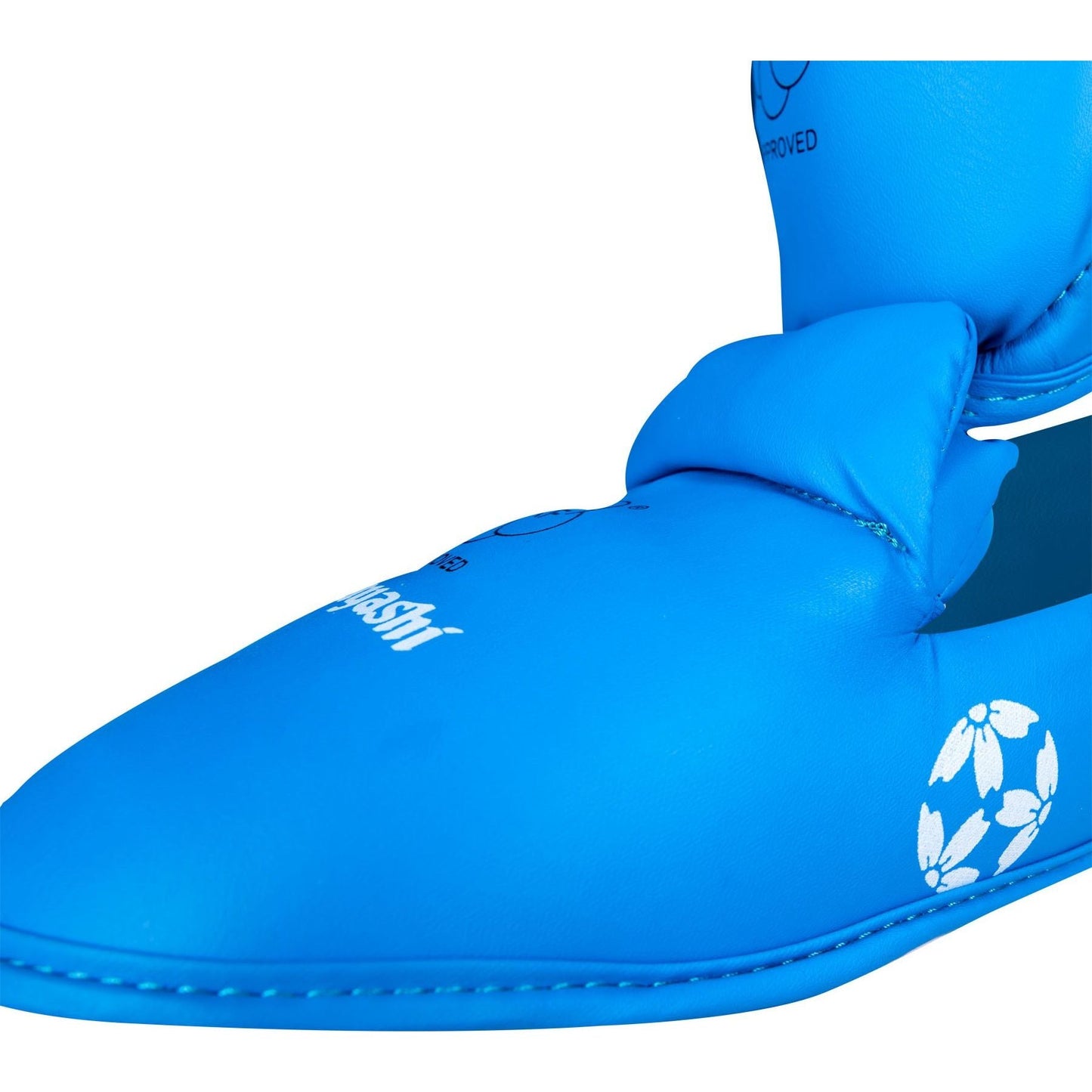 Hayashi Protège-tibias et Pieds - bleu - vue détaillée du produit