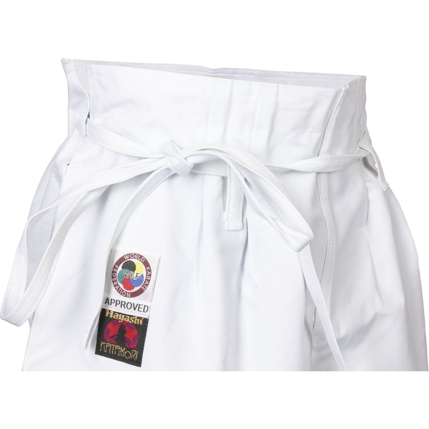 Kimono de karaté Hayashi Katamori - blanc - vue détaillée du vêtement