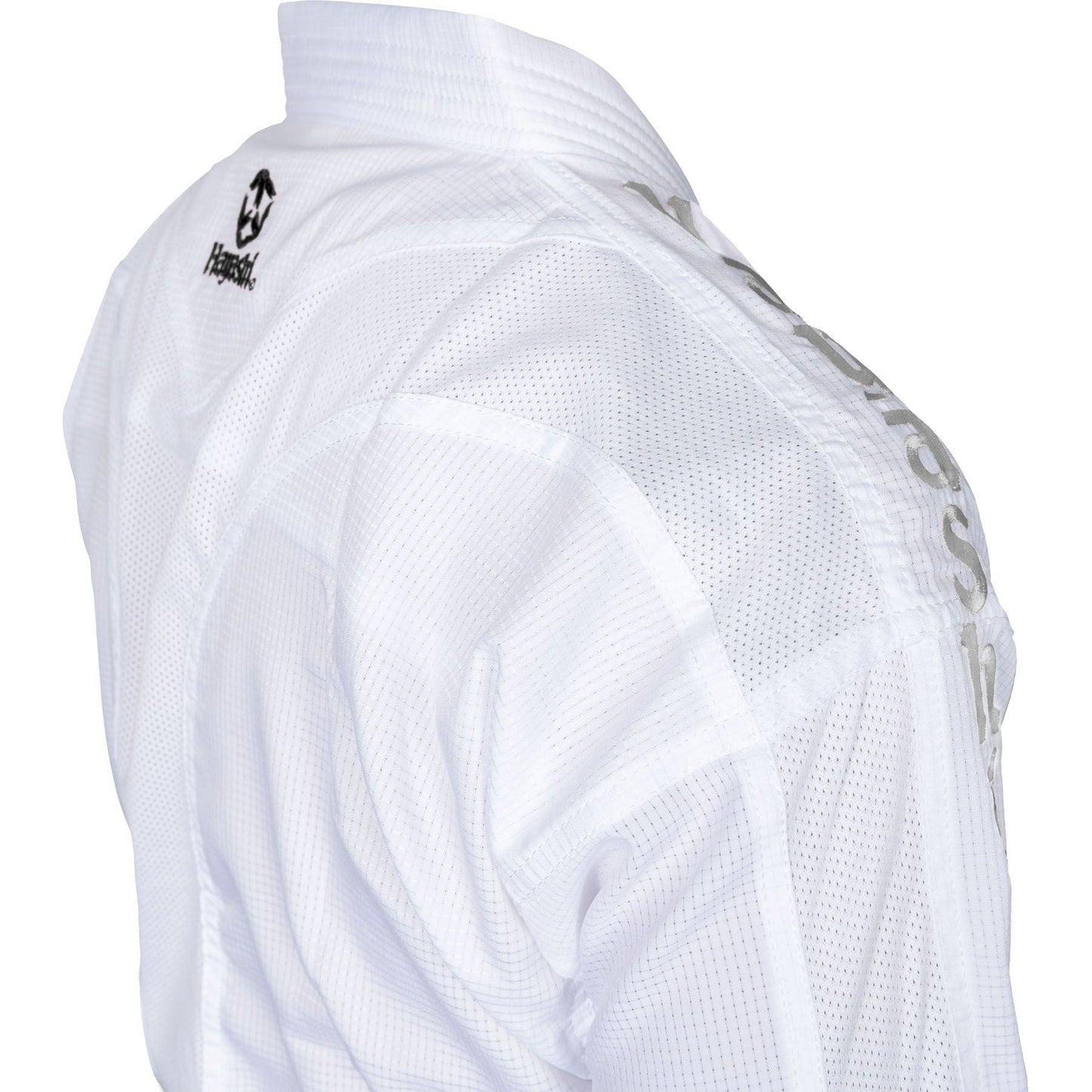 Kimono de karaté Hayashi Air Deluxe - blanc - vue de côté
