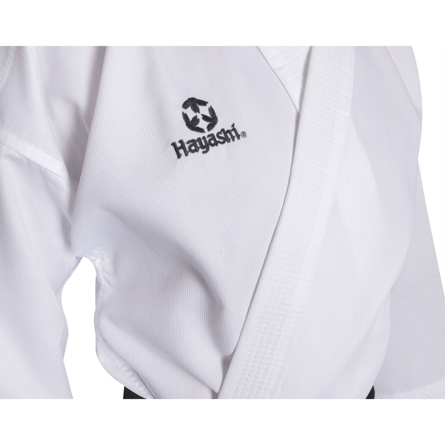 Kimono de karaté Hayashi Kumite - blanc - vue détaillée du costume