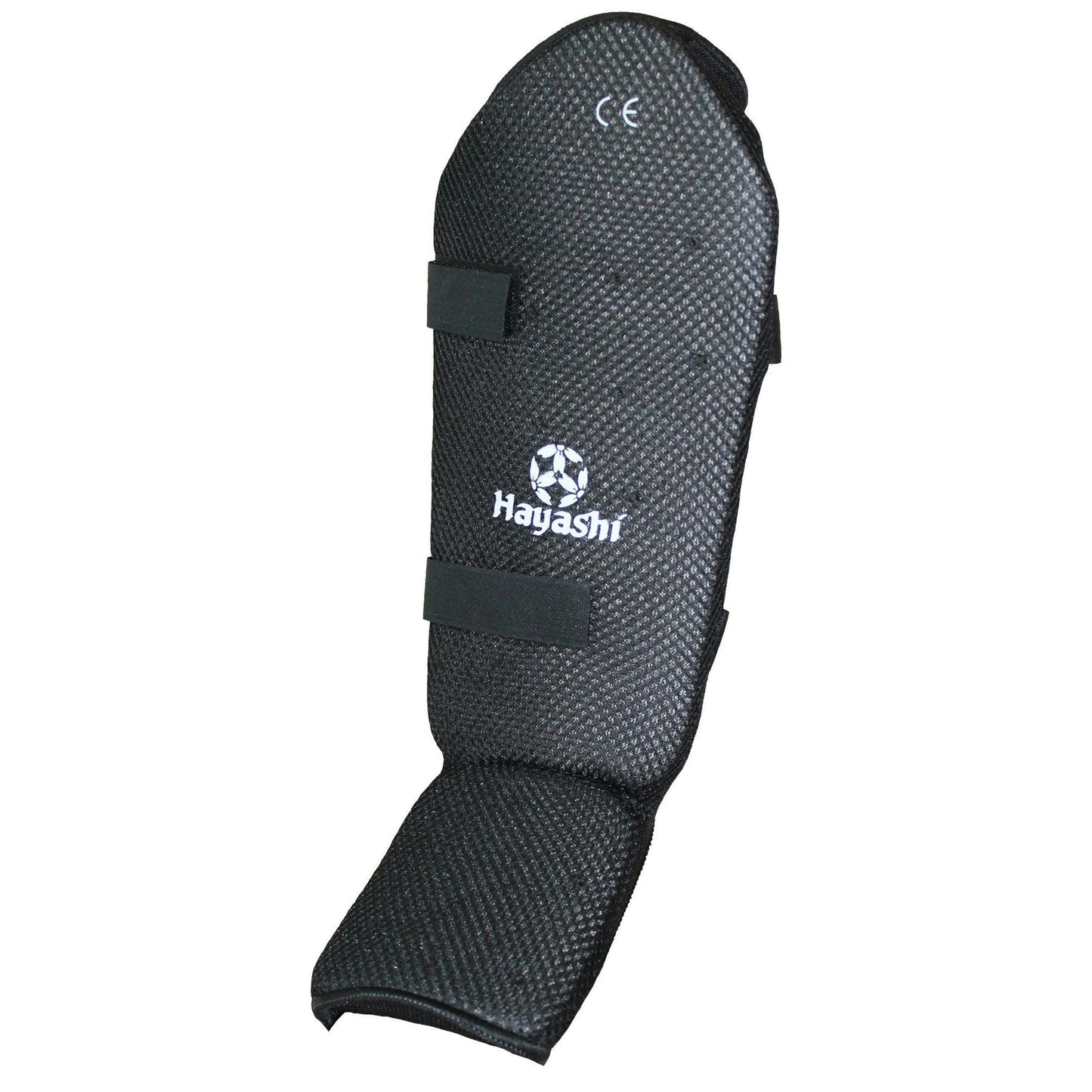 Protège-tibias et pieds Hayashi - noir - vue en détail du produit
