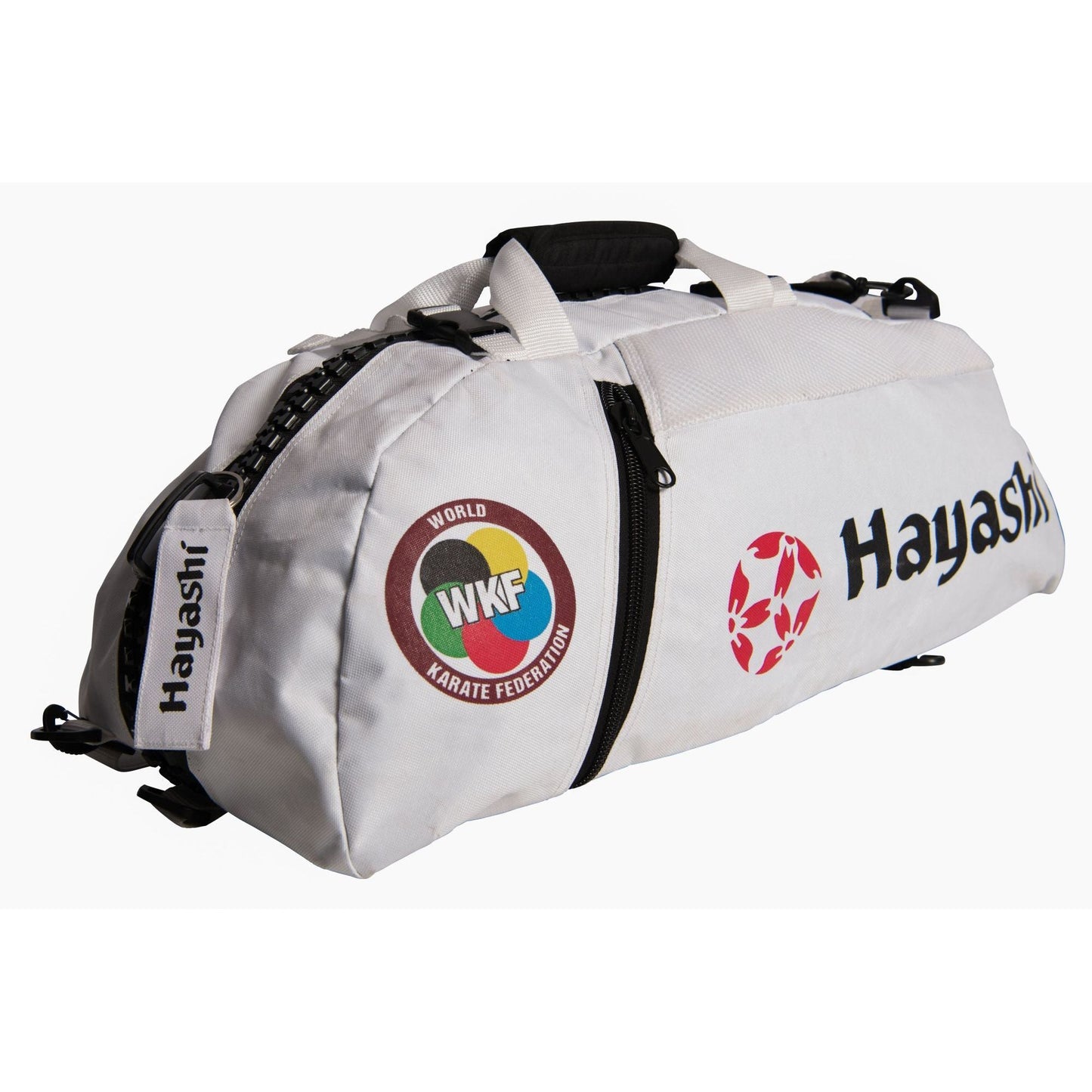 Sac Dufflebag WKF Hayashi - blanc - vue générale du sac