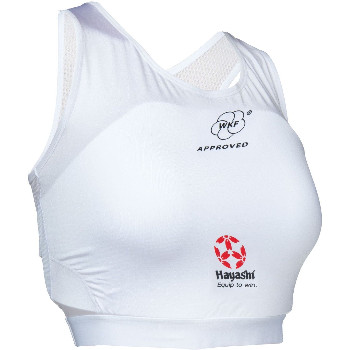 Hayashi Protège-Poitrine Maxi Femme - blanc - vue de profil gauche