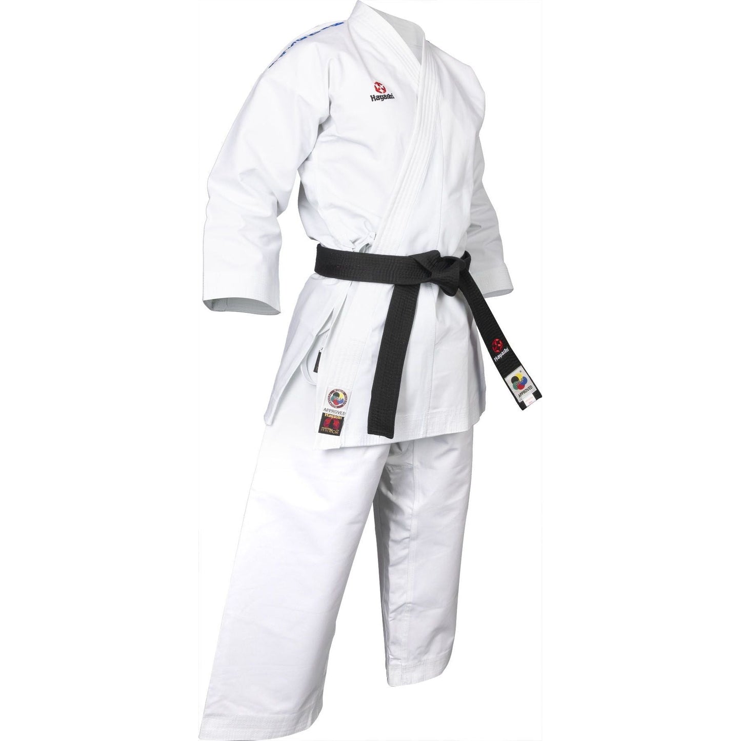 Kimono de karaté Hayashi Katamori - blanc - vue de droite