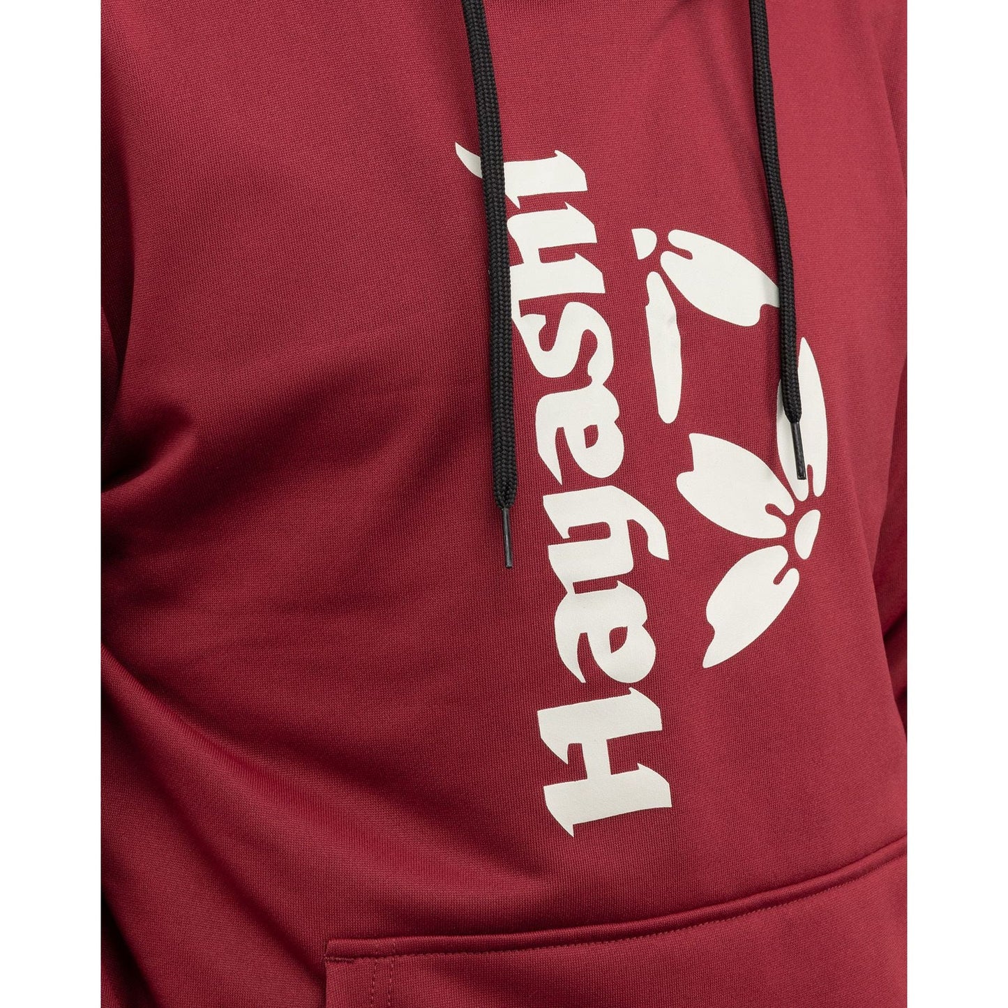 Hoodie Hayashi Upside - rouge - vue de gauche