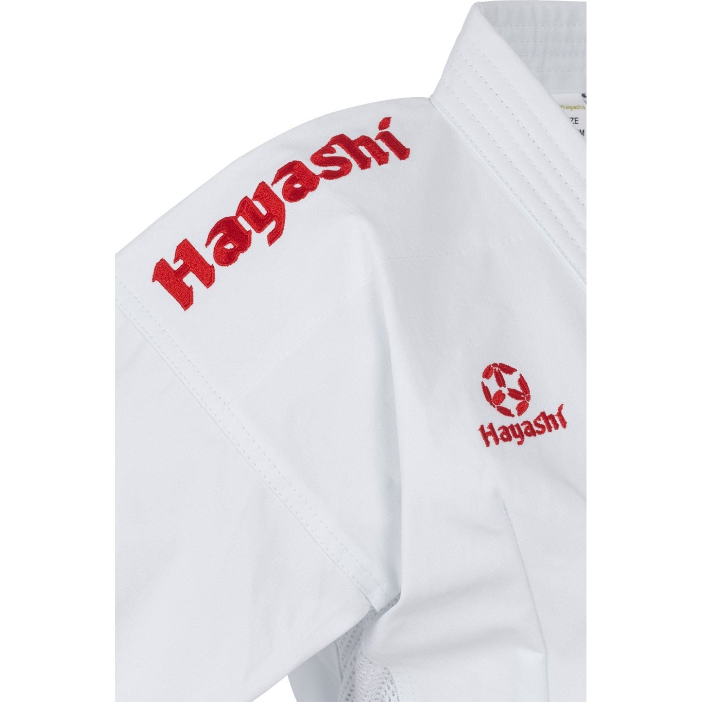 Kimono de karaté Hayashi Jingu - vue arrière sur le design