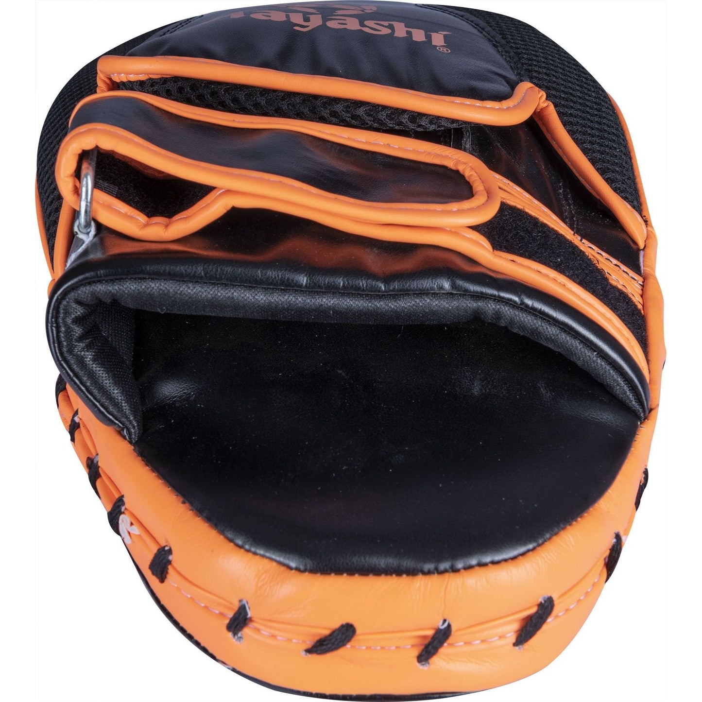 Gant de frappe Hayashi - noir et orange - vue détaillée