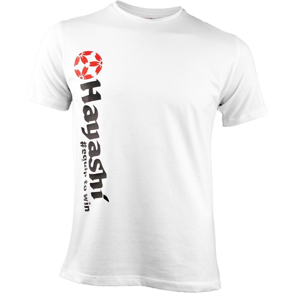 T-Shirt Hayashi Equip to Win - noir - vue avant avec logo vertical