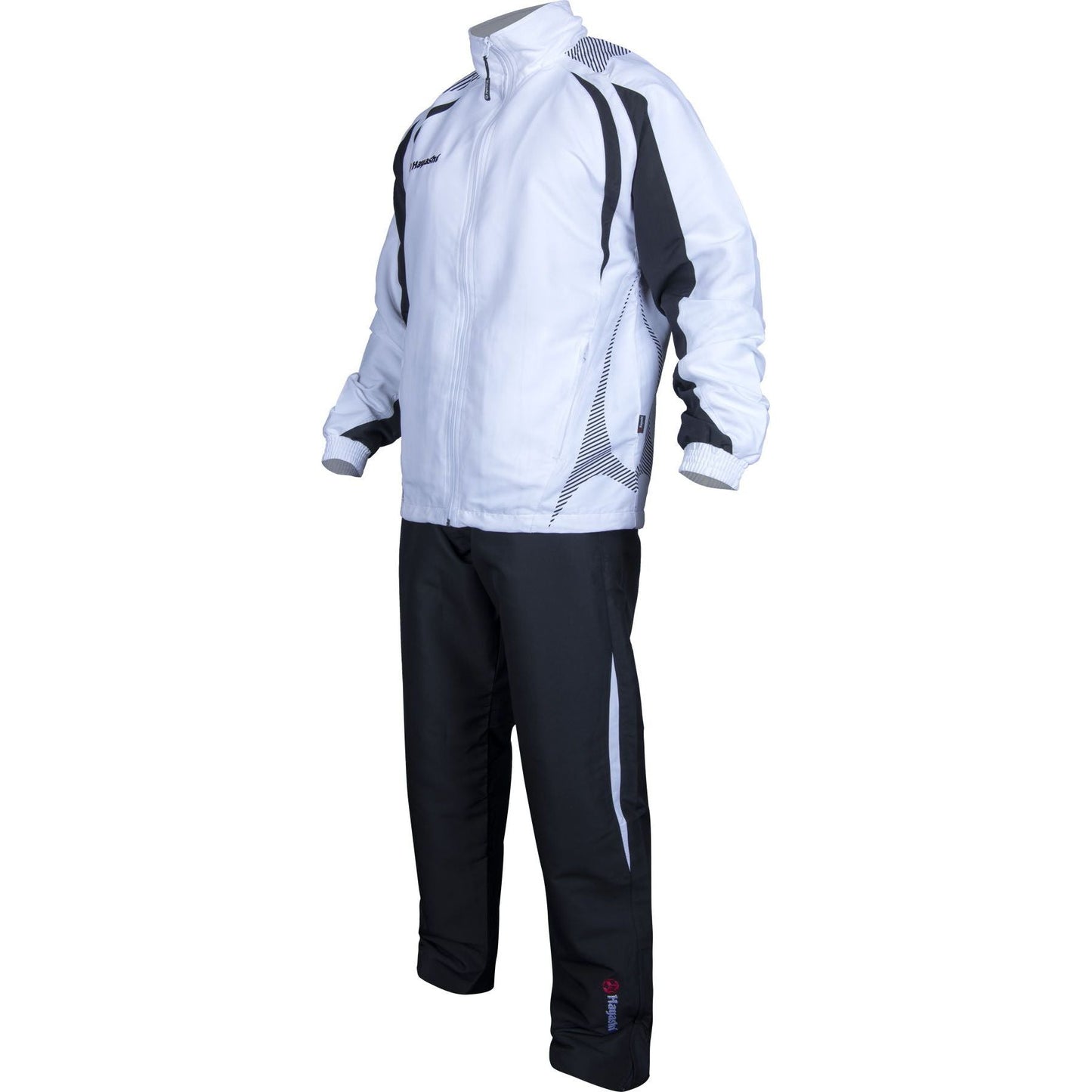 Ensemble de Sport Hayashi - blanc et noir - vue dynamique de l'ensemble