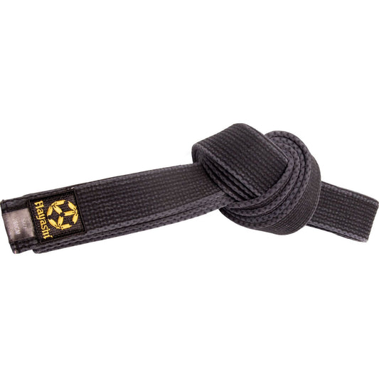 Ceinture de karaté Hayashi - Stone Washed - vue de côté