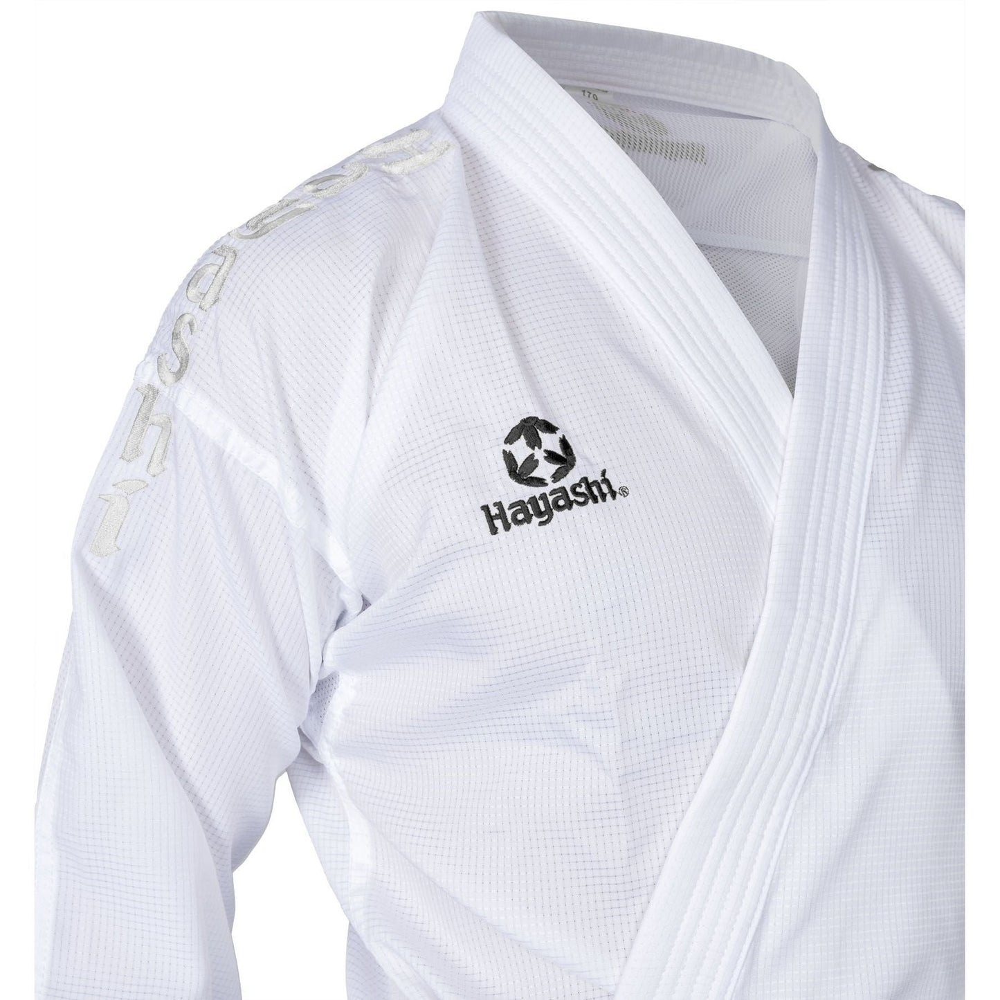 Kimono de karaté Hayashi Air Deluxe - blanc - vue arrière