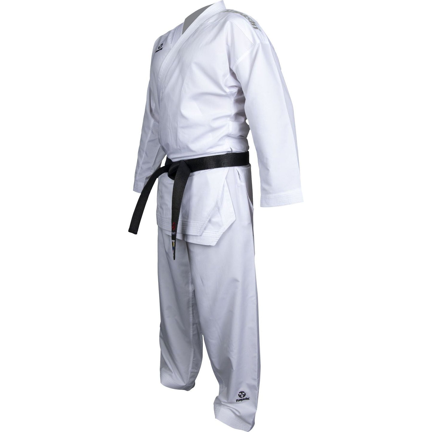 Kimono de karaté Hayashi Premium Kumite - vert - vue de côté