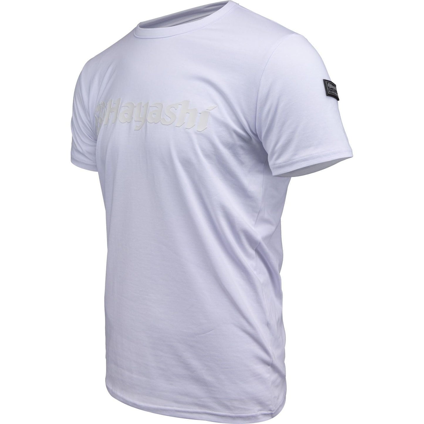 T-shirt de karaté Hayashi 3D - blanc - vue détaillée de l'image
