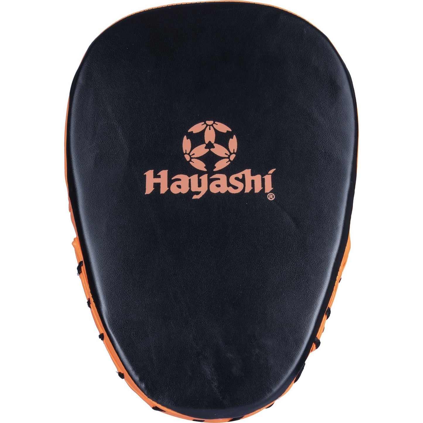 Gant de frappe Hayashi - noir et orange - vue latérale
