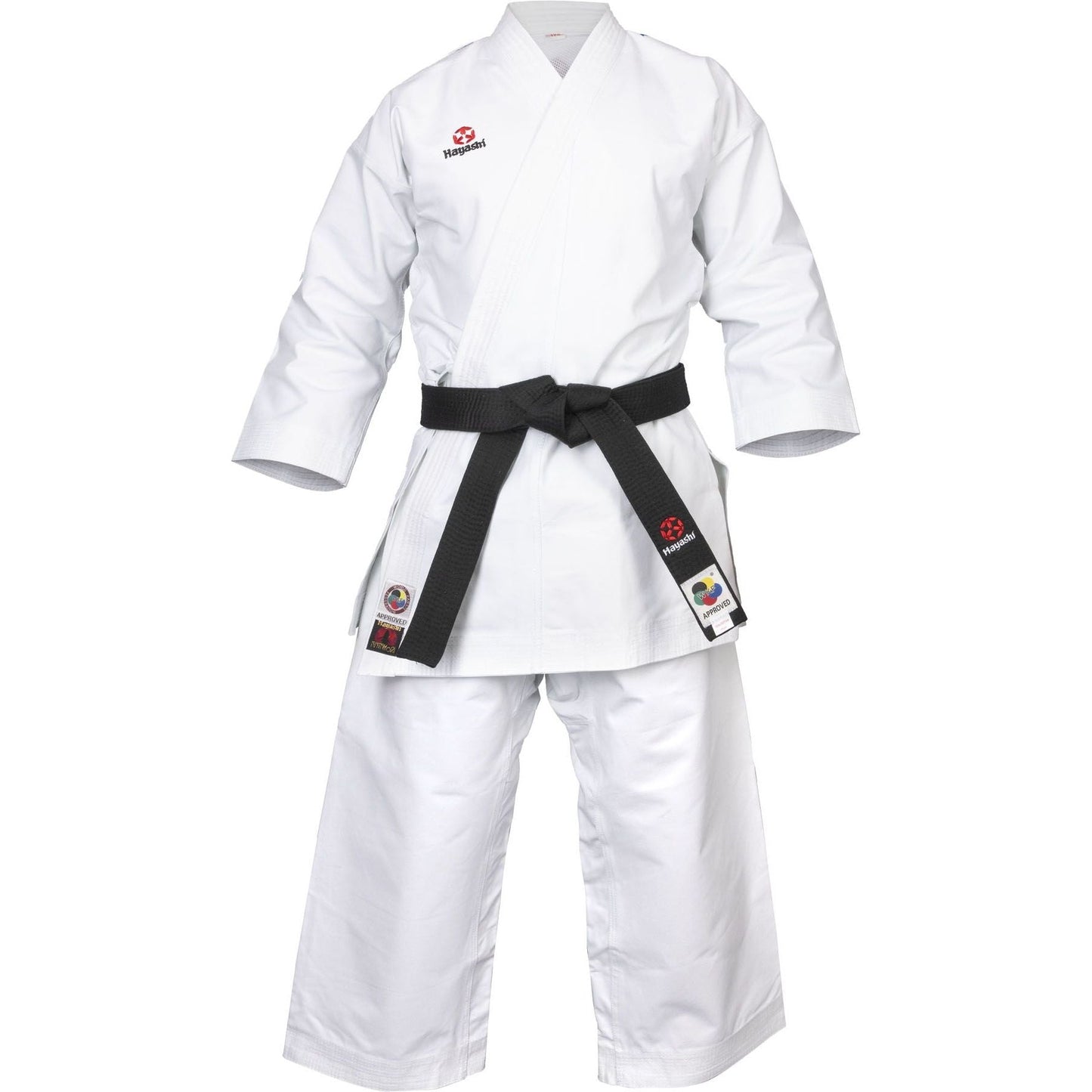 Hayashi Kimono Karaté Katamori - blanc - vue arrière du kimono