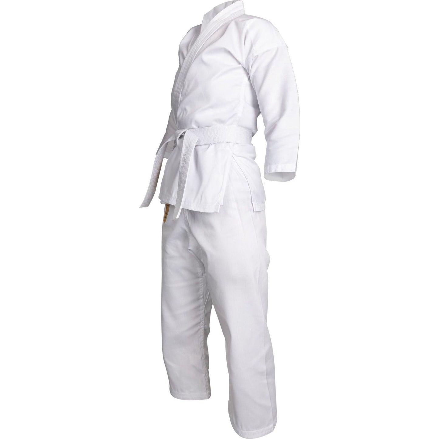 Kimono de karaté Hayashi Gakusei - blanc - vue latérale droite