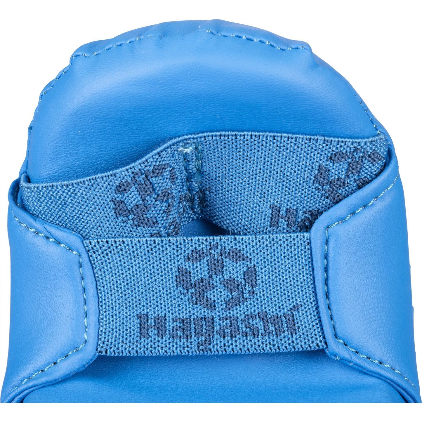 Gants de karaté Hayashi TSUKI - bleu - vue latérale des gants de karaté