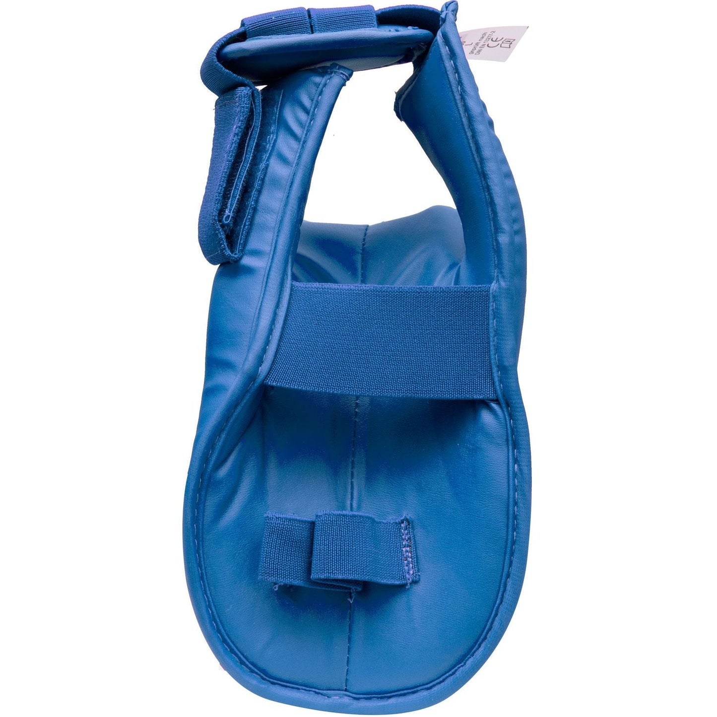 Hayashi Protège-pieds Karaté - bleu - vue arrière du protège-pieds