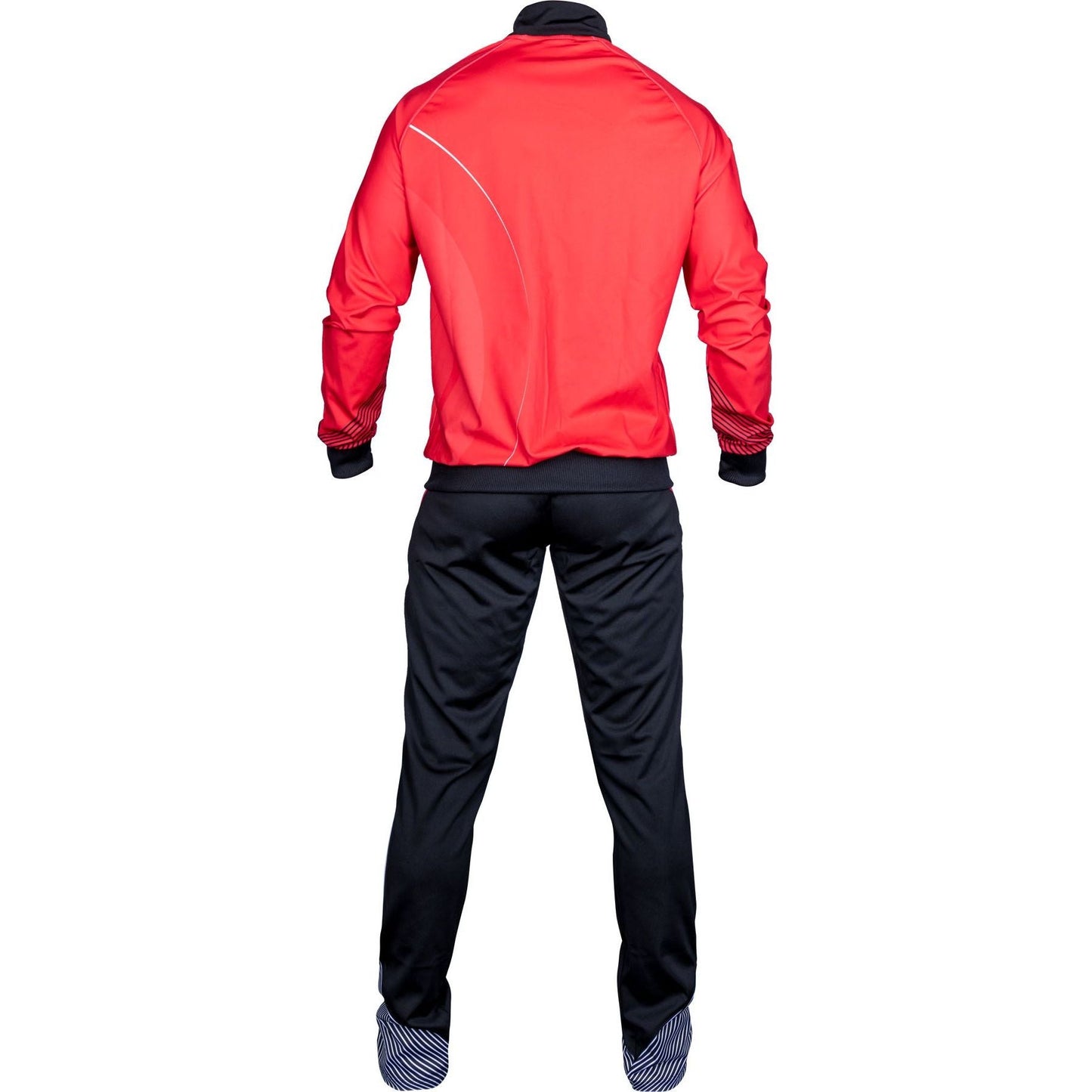Ensemble de Sport Hayashi Yorokobi - noir et rouge - vue arrière du survêtement