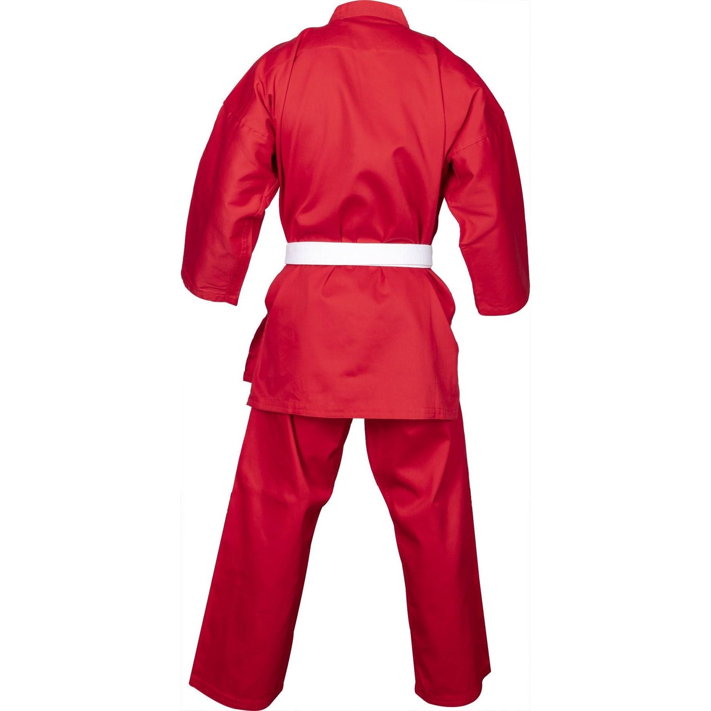 Kimono de karaté Hayashi Kirin - rouge - vue de côté