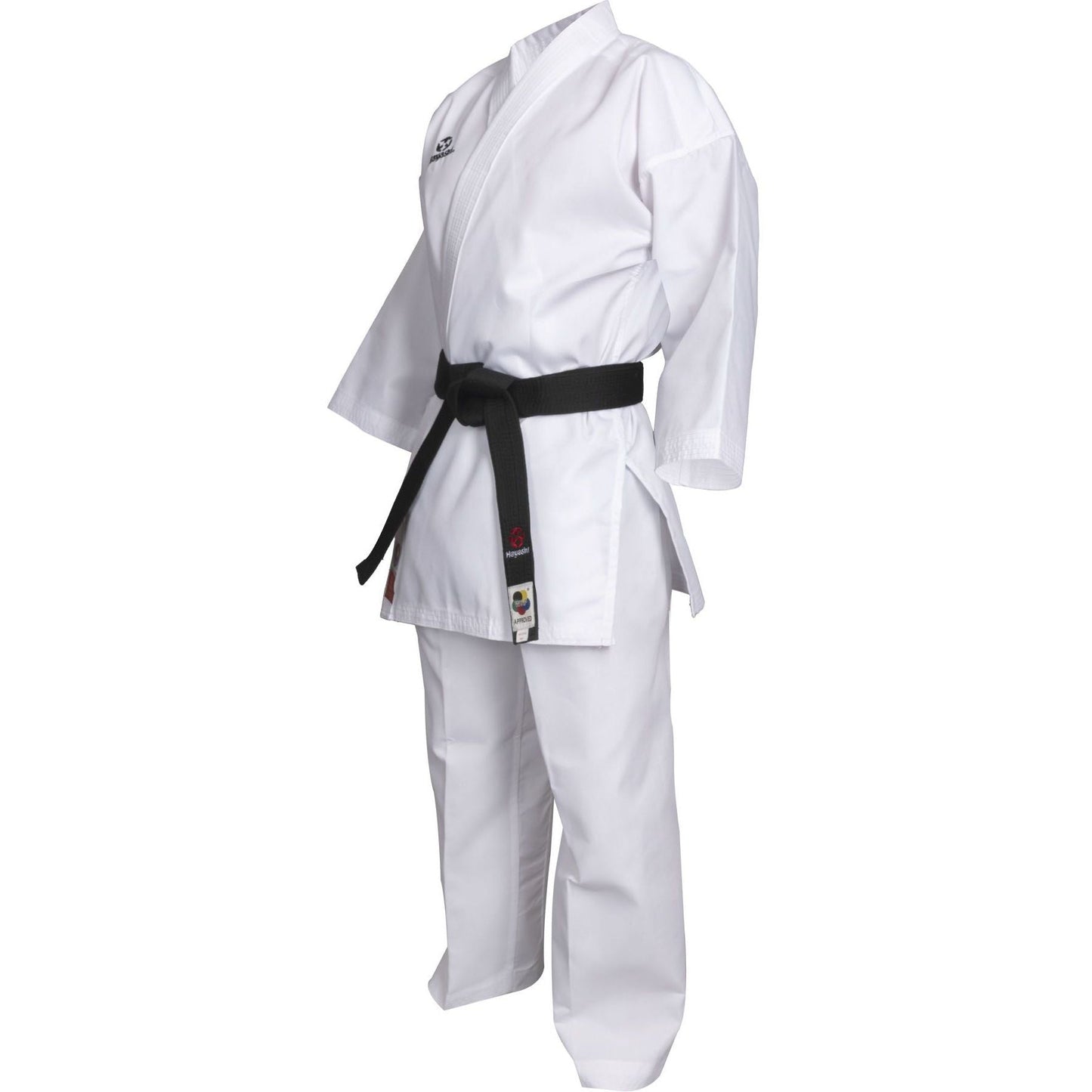 Kimono de karaté Hayashi Kumite - blanc - vue de droite