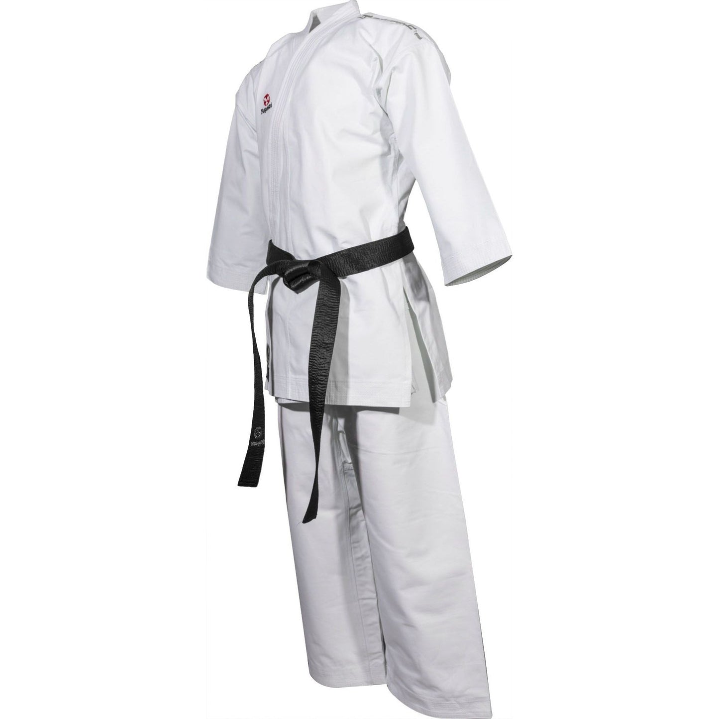 Kimono de karaté Hayashi Katamori - blanc - vue latérale droite
