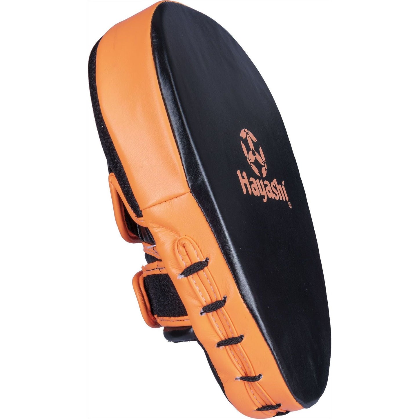 Gant de frappe Hayashi - noir et orange - vue latérale