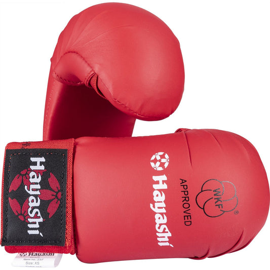 Gants de karaté Hayashi TSUKI - bleu - vue détaillée