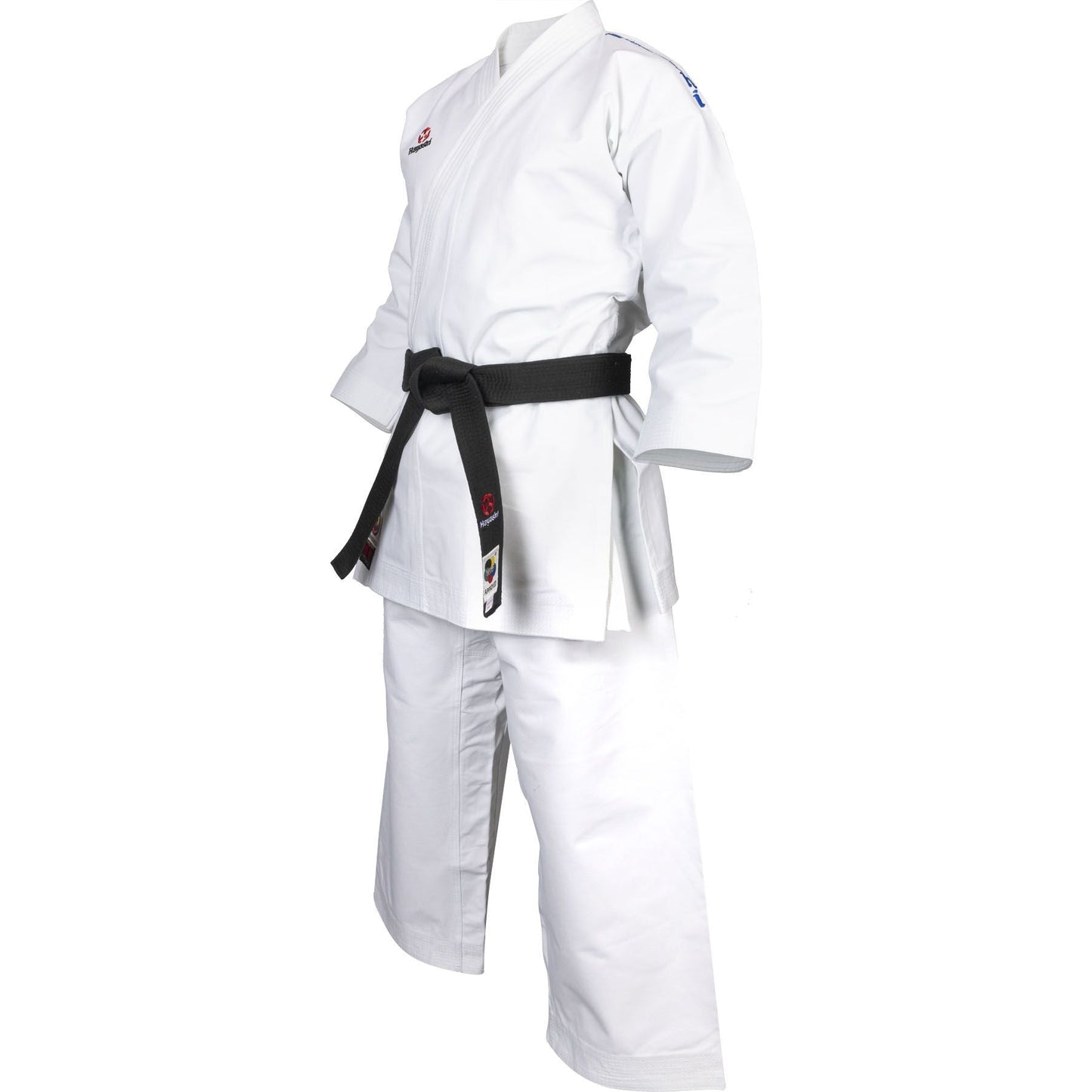 Hayashi Kimono Karaté Katamori - vue détaillée du kimono blanc
