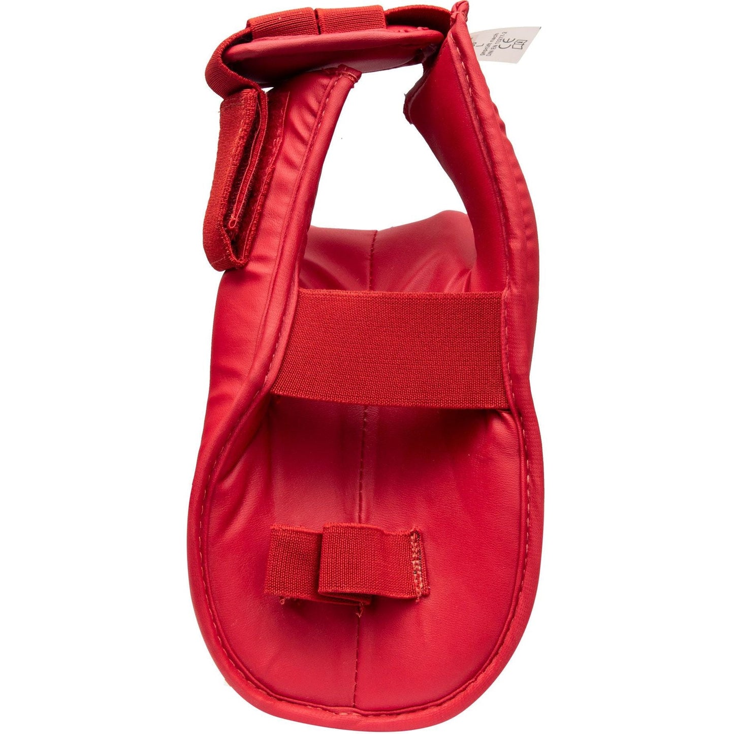 Protège-pieds karaté Hayashi - rouge - vue latérale droite du produit