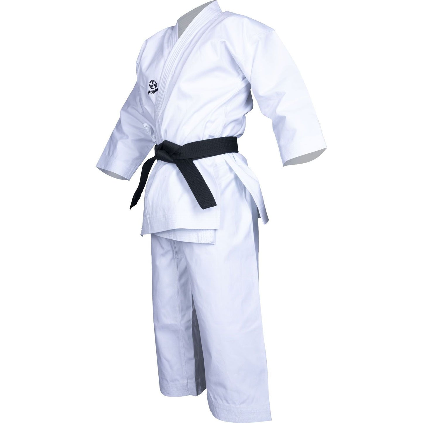 Hayashi Kimono Karaté Tenno - blanc - vue détaillée du kimono