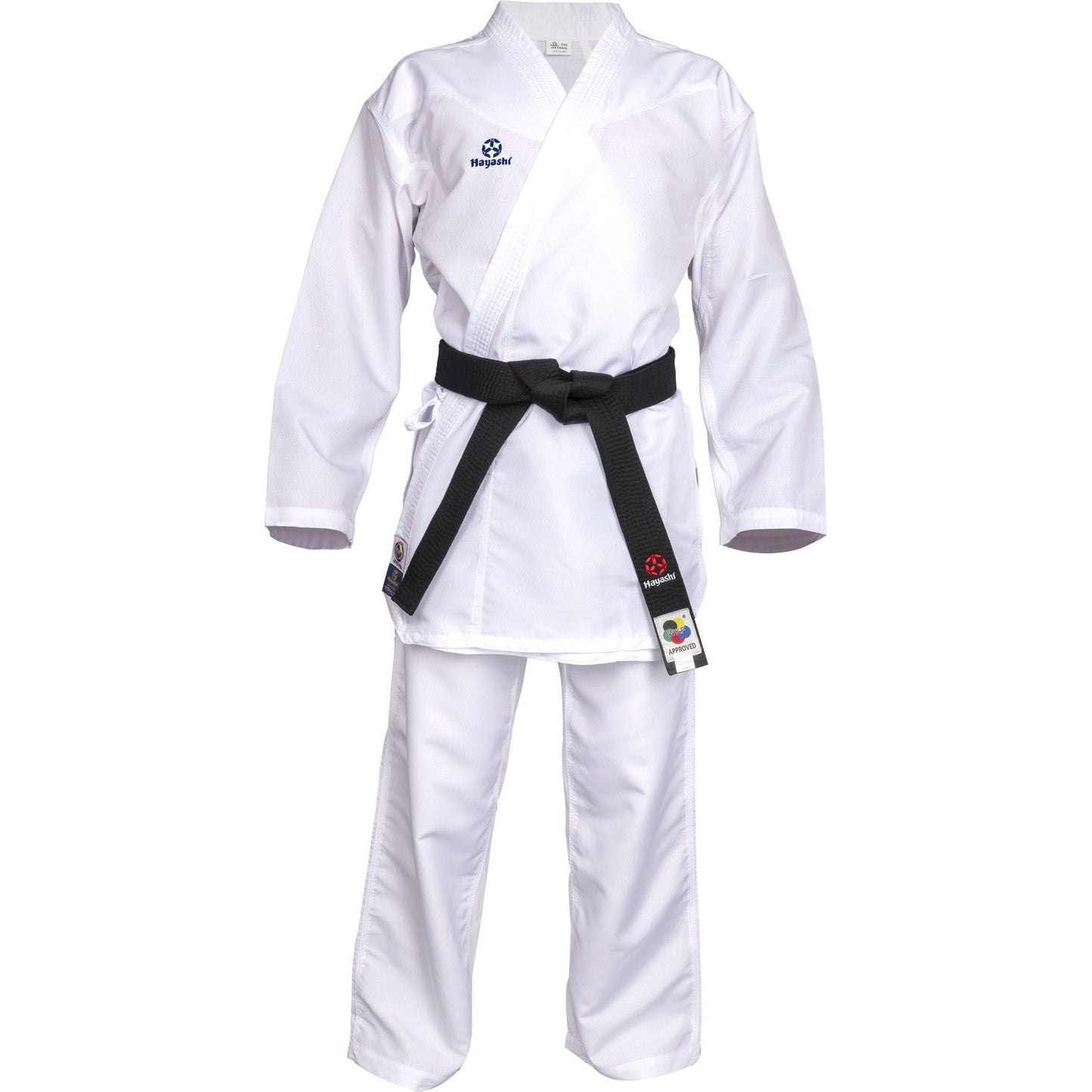 Hayashi Kimono Karaté Premium Kumite - blanc - vue détaillée du kimono
