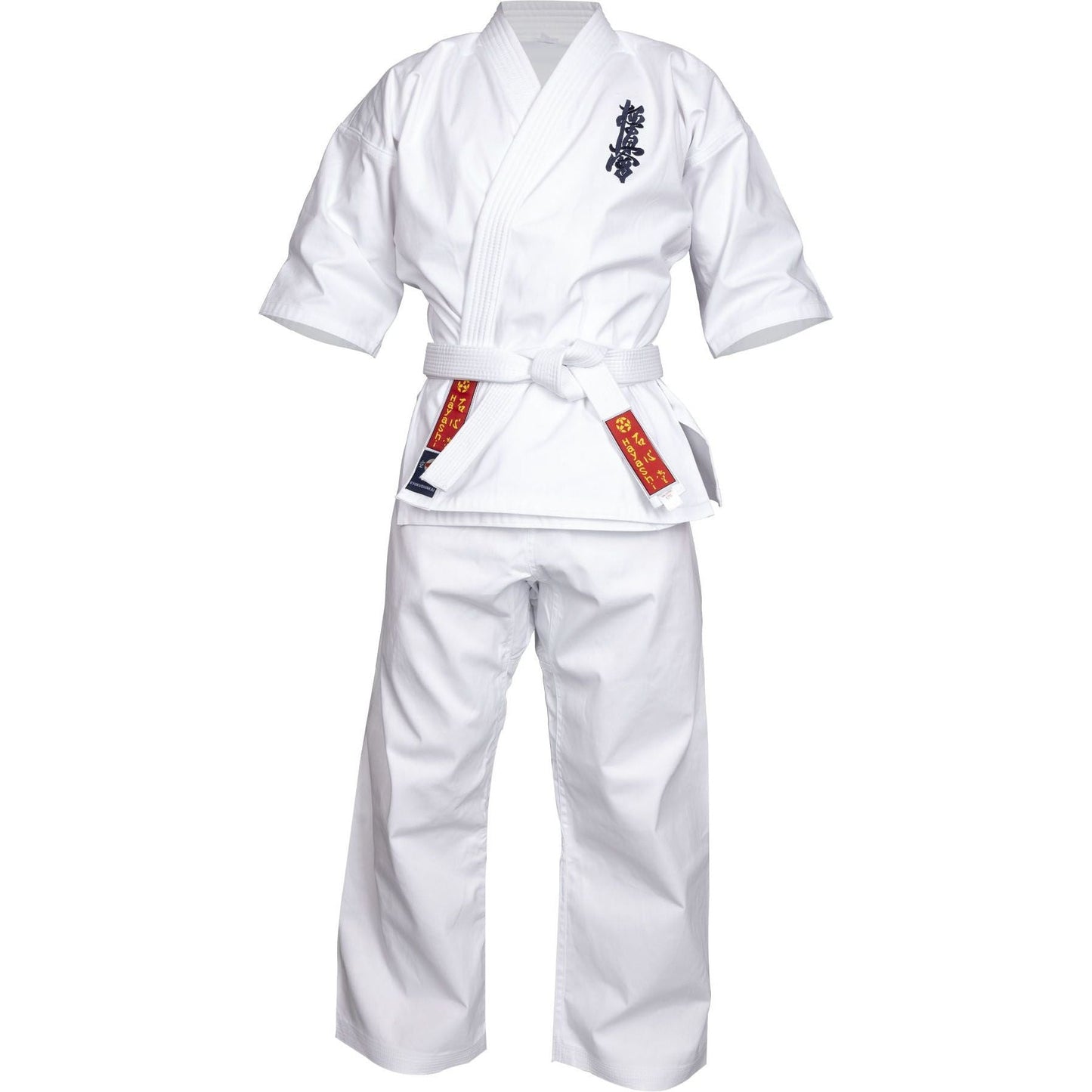 Kimono de karaté Hayashi Kyokushinkai - blanc - vue détaillée