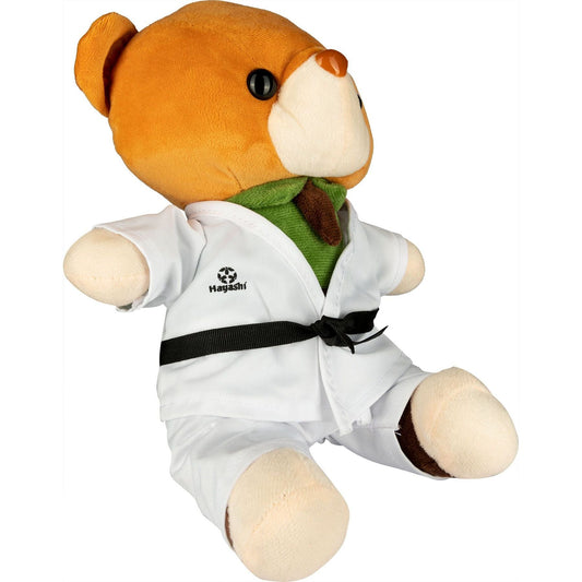 Hayashi Big Budobear - ours en peluche - vue de gauche - 36 cm