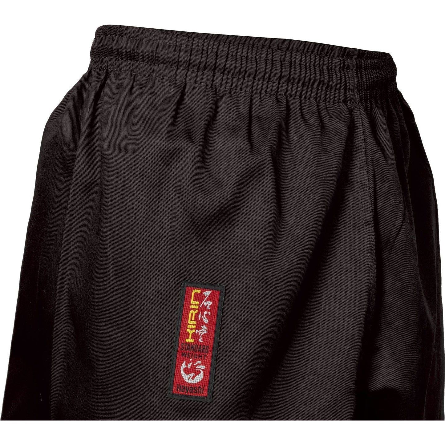 Kimono de karaté Hayashi Kirin - noir - vue détaillée du design