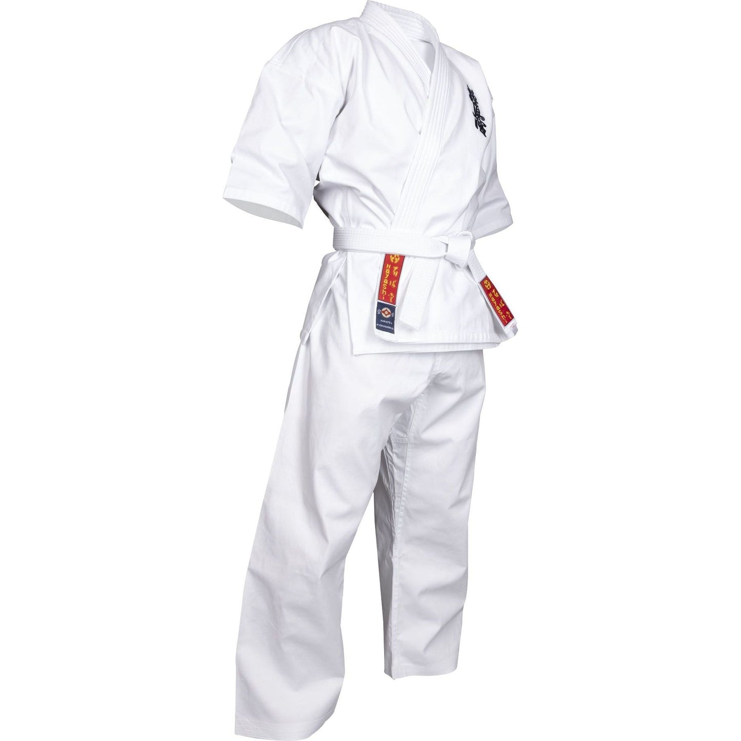 Hayashi Kimono Karaté Kyokushinkai - blanc - vue de côté du kimono
