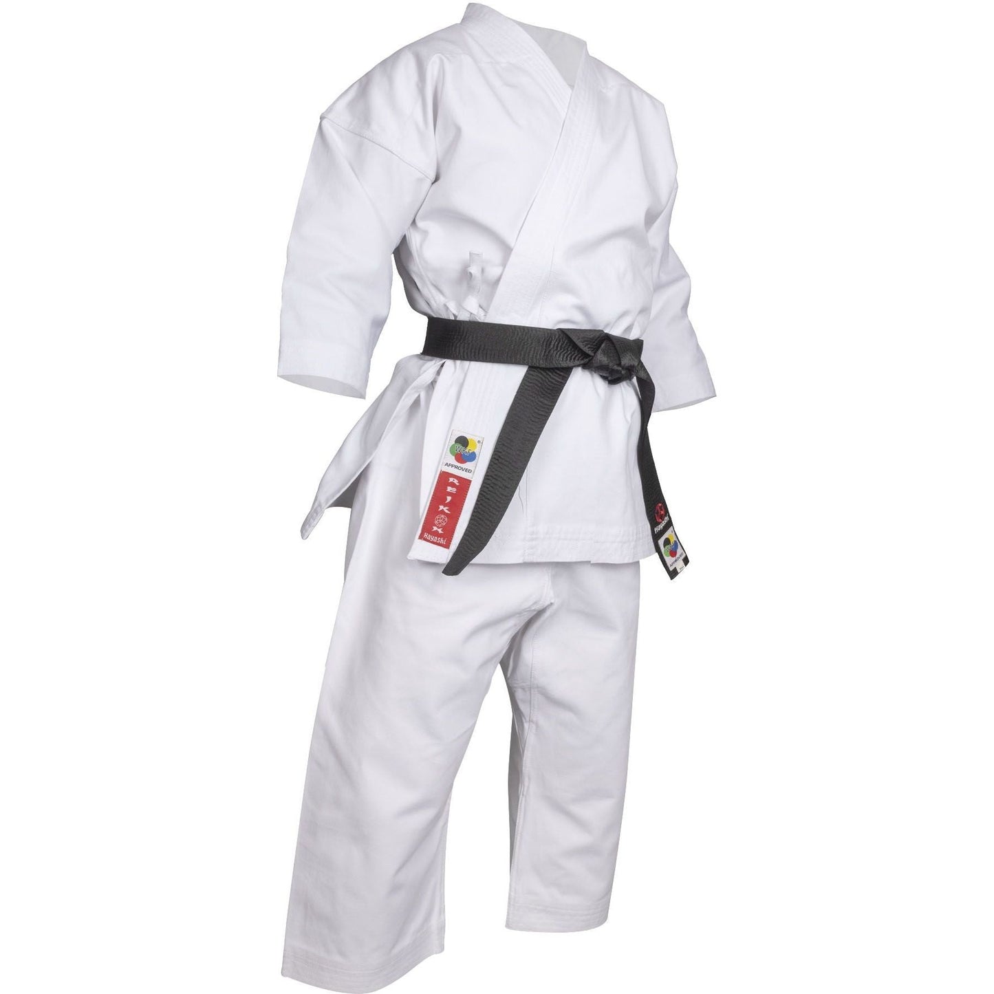 Kimono de karaté Hayashi Reikon - blanc - vue de gauche