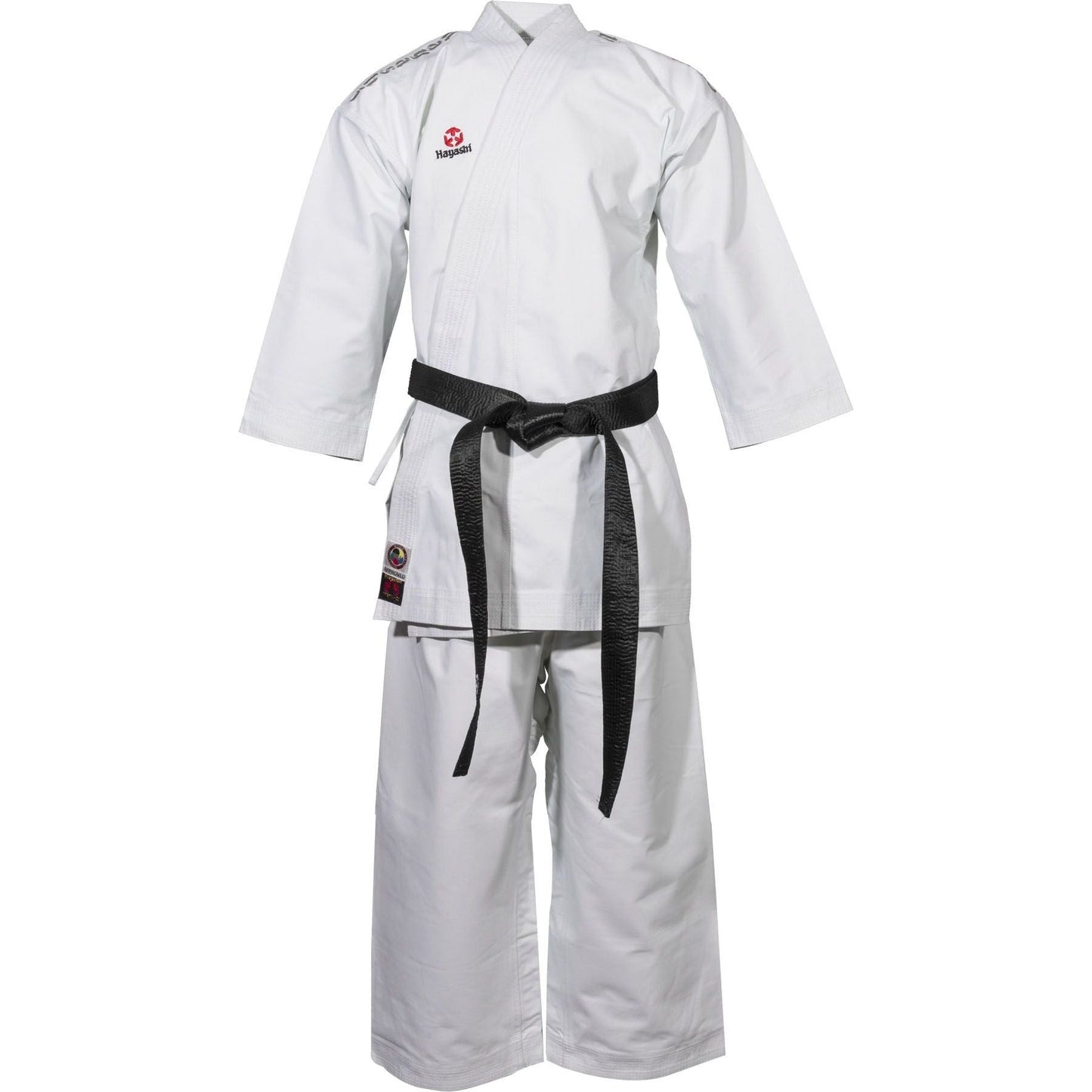 Kimono de karaté Hayashi Katamori - blanc - vue détaillée du produit