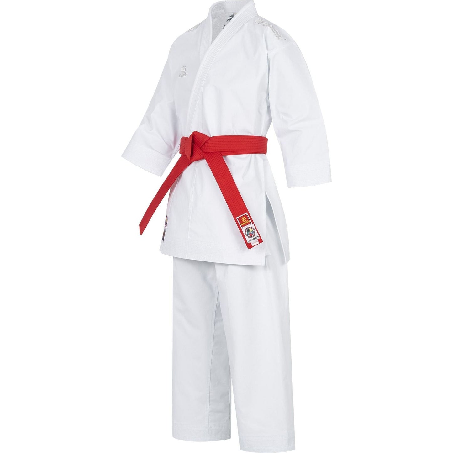 Kimono de karaté Hayashi Migoto - vue de côté de l'uniforme