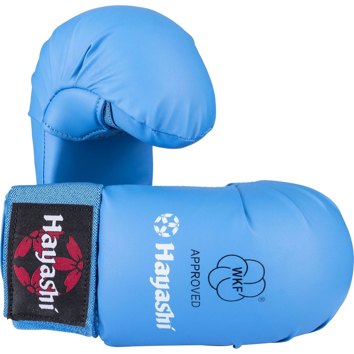 Gants de karaté Hayashi TSUKI - rouge - vue latérale