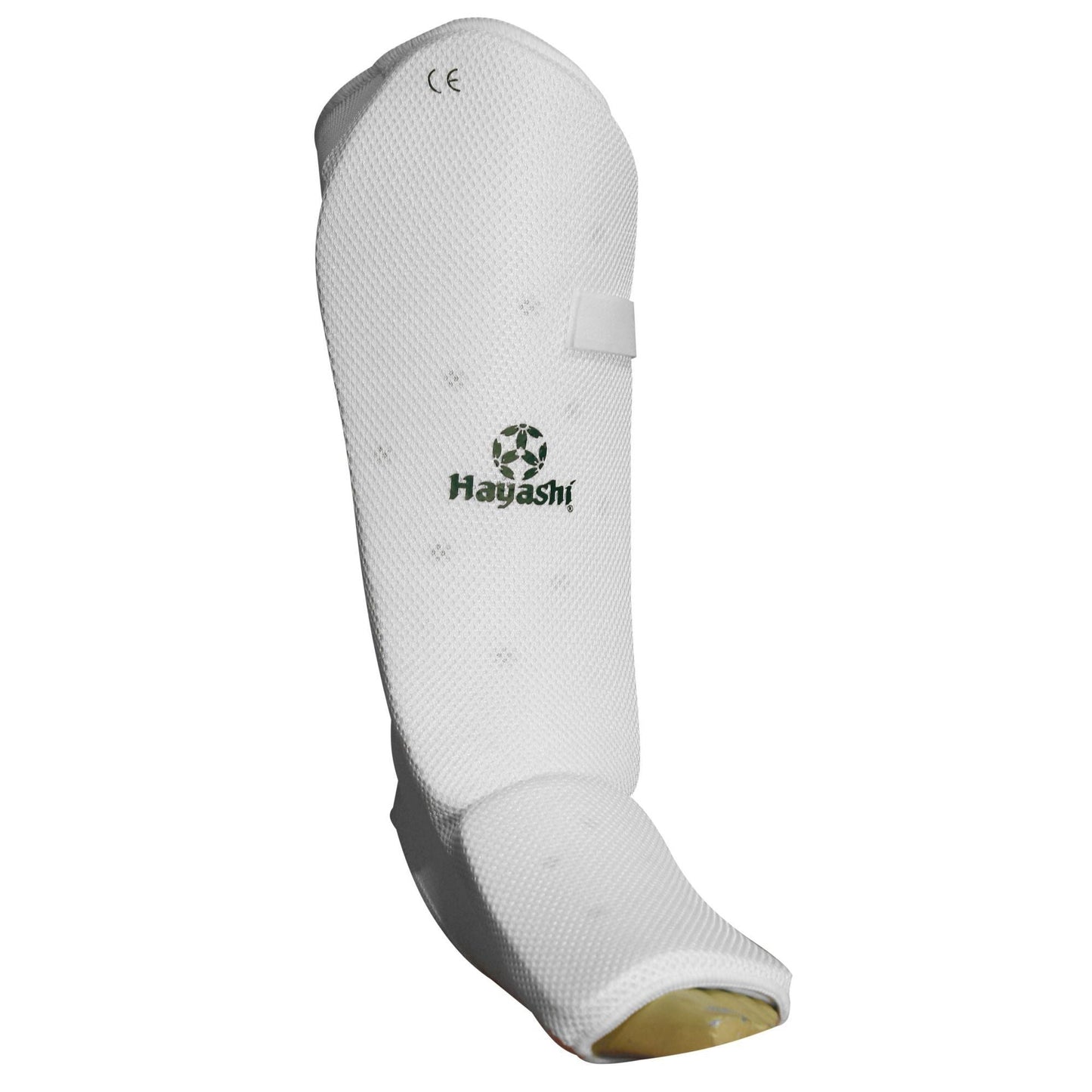 Protège-tibias et pieds Hayashi - junior - coloris blanc - vue détaillée du produit