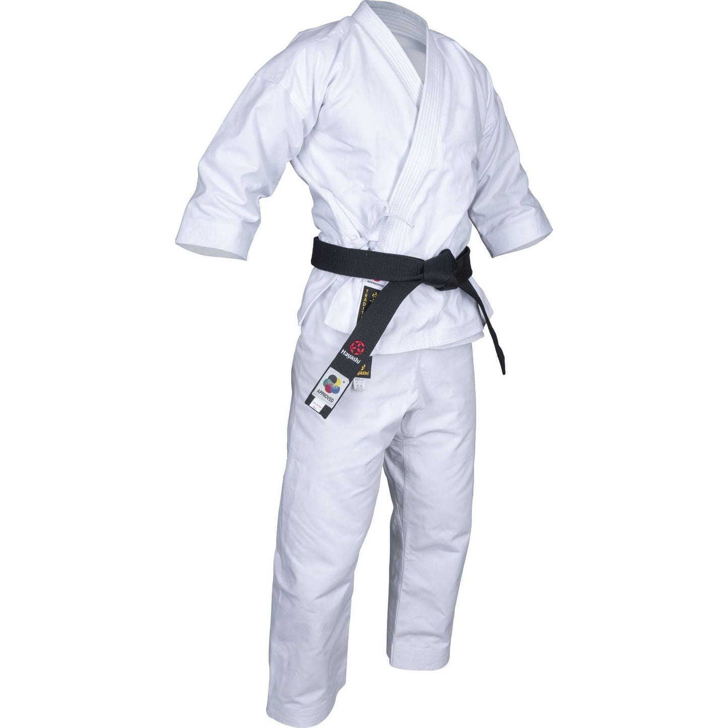Kimono de karaté Hayashi TRADITION - blanc - vue en détail du produit