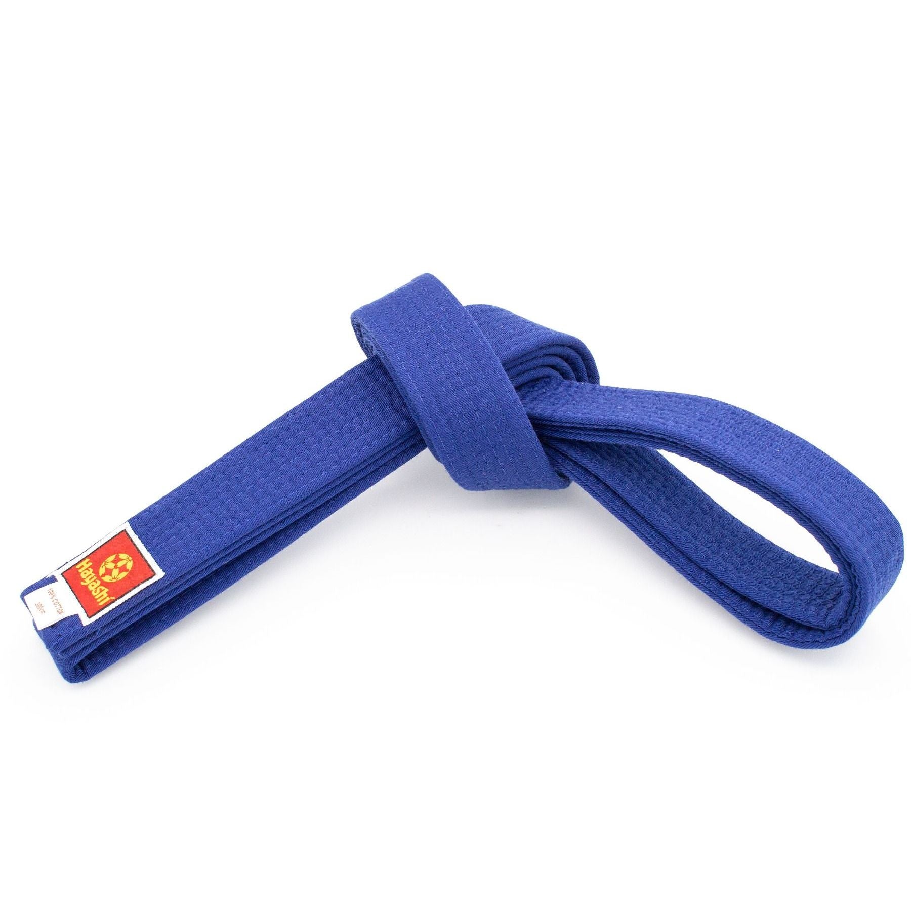 Ceinture de karaté Hayashi - verte - vue détaillée de la ceinture