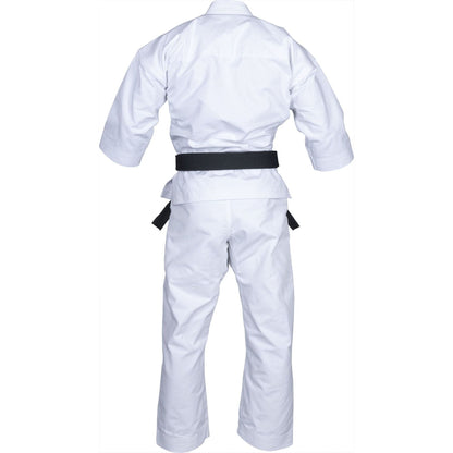 Kimono de karaté Hayashi TRADITION - blanc - vue arrière détaillée